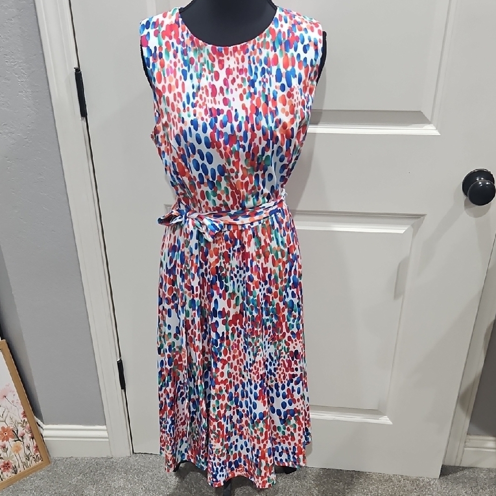 Shelby & Palmer Multicolor Midi Dress